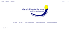 Desktop Screenshot of manus-physio-service.de